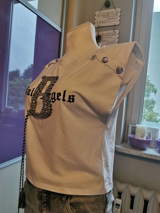 Bluzka ozdobna krótka