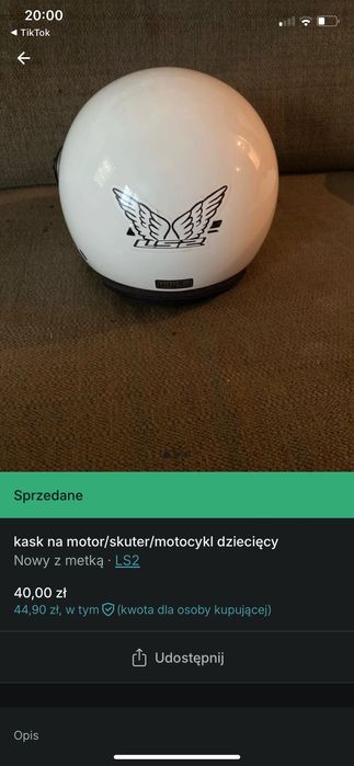 kask na motor/skuter