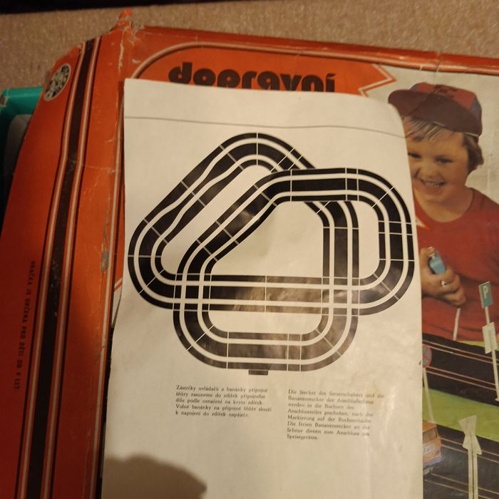 Czechosłowacka gra auto Drom. Z lat 90. PRL. Polecam