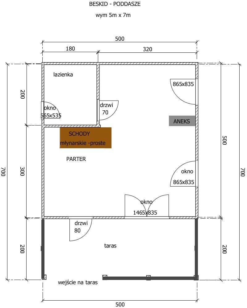 domek drewniany,letniskowy,ogrodowy,szkieletowy,poddasze,35m2, altana