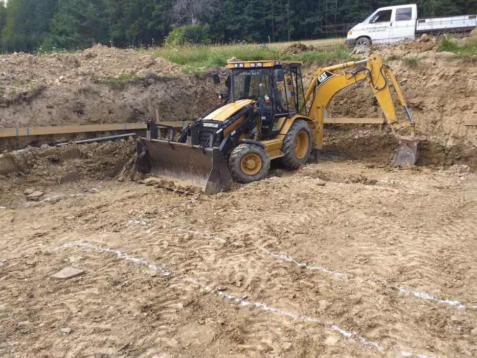 Budowa domów stany surowe otwarte oraz usługi koparkowe
