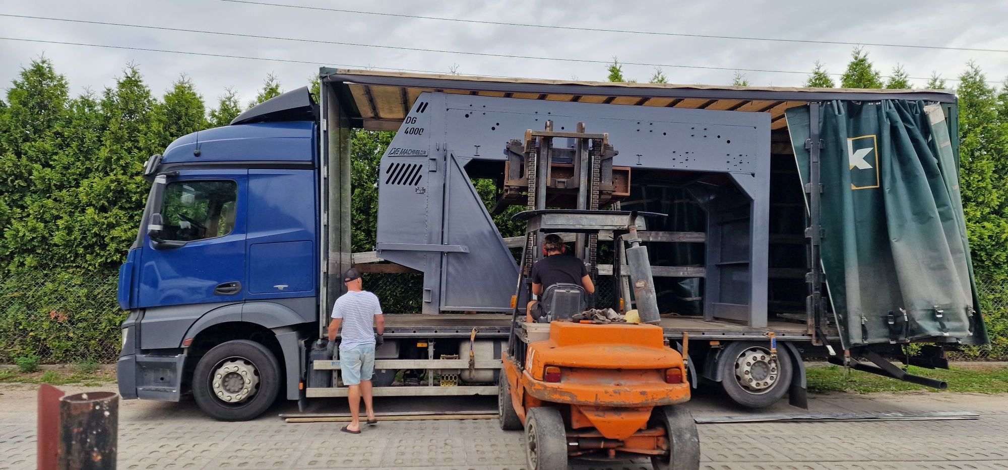 Przesiewacz DG07, DG MACHINES producent przesiewaczy, elektr/spalinowy