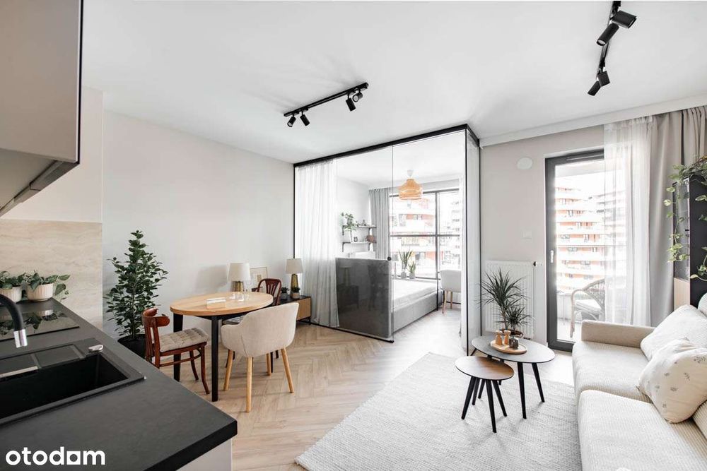 Nowoczesne 2 pokoje, balkon, Wiślane Tarasy 2.0, ul. Grzegórzecka 69E