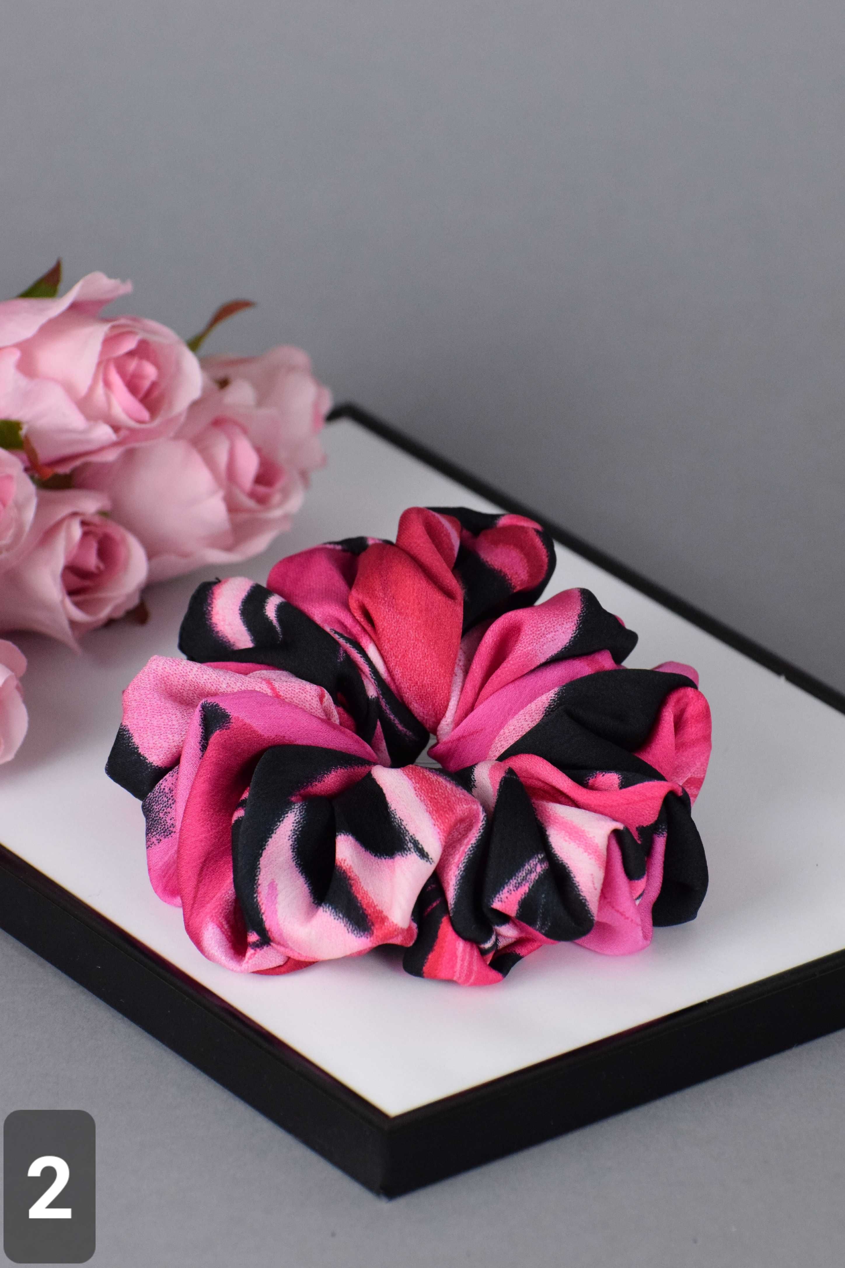 Gumka do włosow, scrunchie.