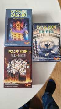 Pakiet 3 gier Escape room