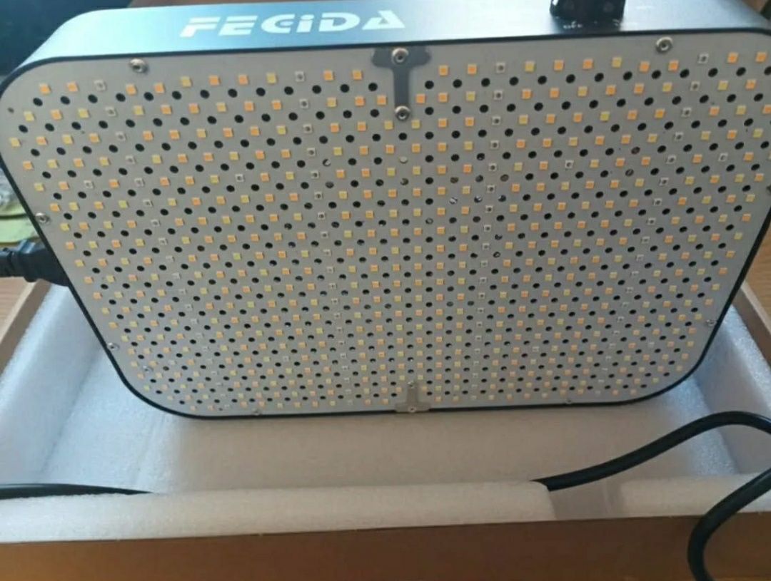 LED-Панельна лампа для вирощування рослин Fecida 600W Фіто лампа