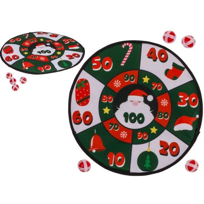 Gra Dart Boże Narodzenie - tarcza średnica 35 cm