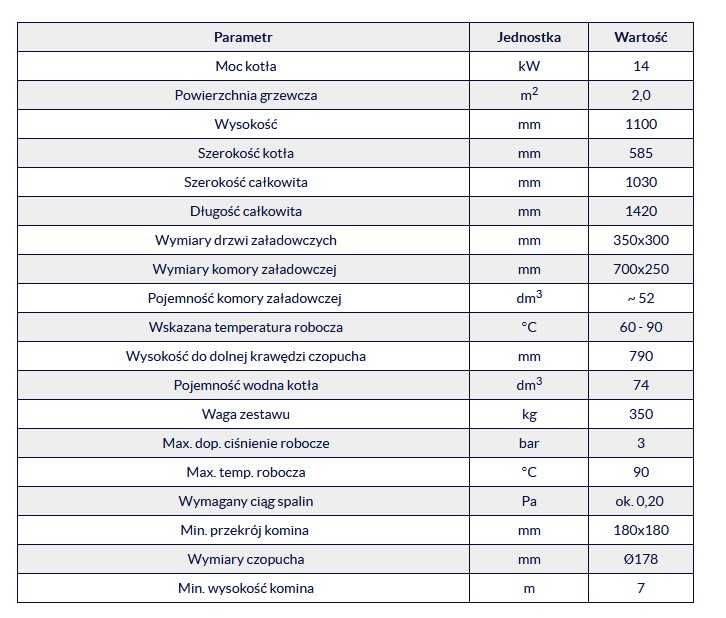 Kocioł hybrydowy, dwupaliwowy na pellet, drewno MPM Wood Pell 14 kW