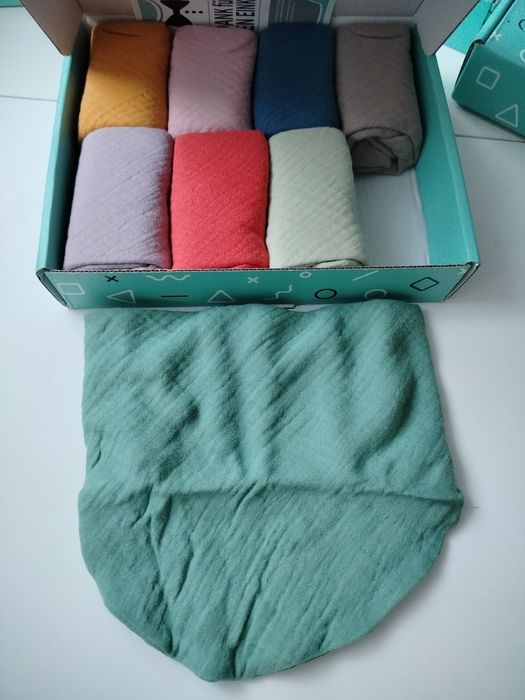 Muslinowe śliniaki dla niemowląt 13.