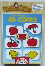 Jogos de madeira ""descobrindo as cores"-Educa