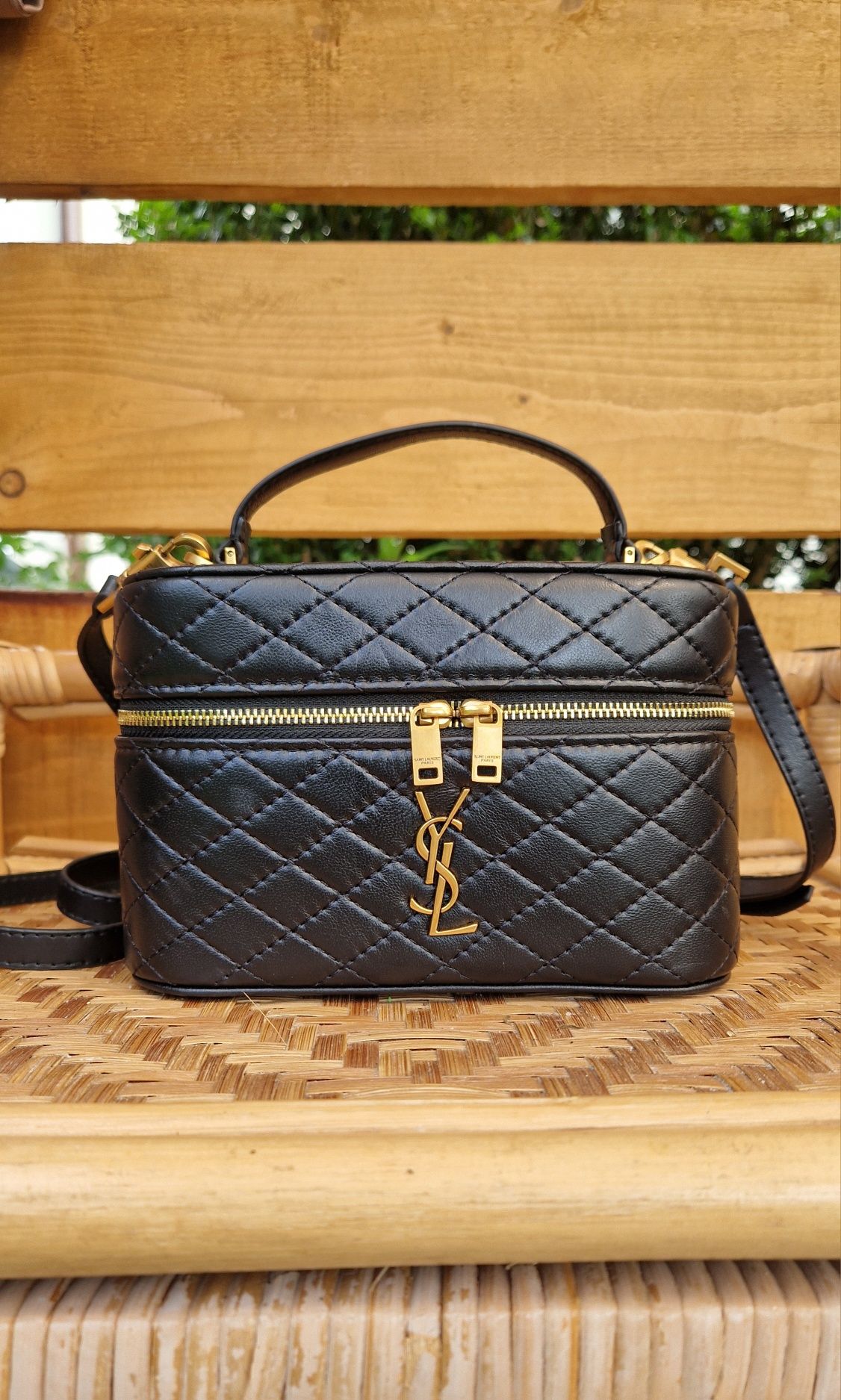 Torebka kuferek Saint Laurent ysl