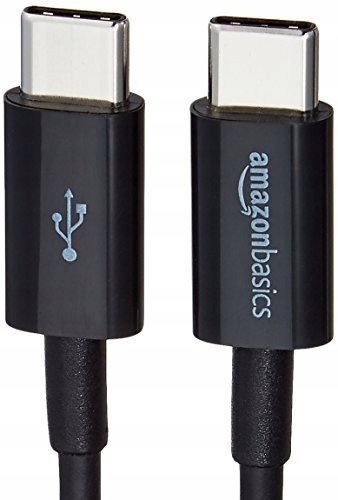 amazonbasics kabel usb 1,8 m black ładowanie
