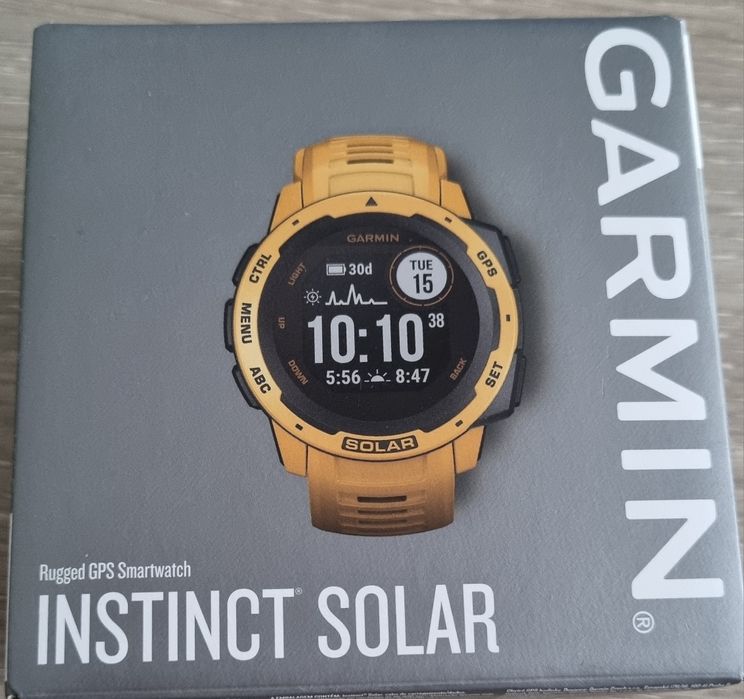 Garmin instinct solar żółty