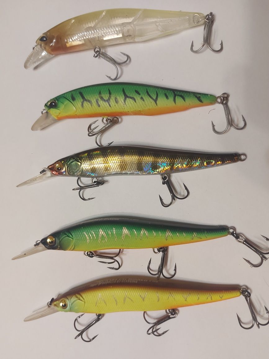Продам воблера Plus One Minnow Pro Produced By BEARKING,и много чего