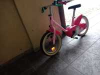 Bicicleta rosa de unicórnio 2 - 6 anos :)