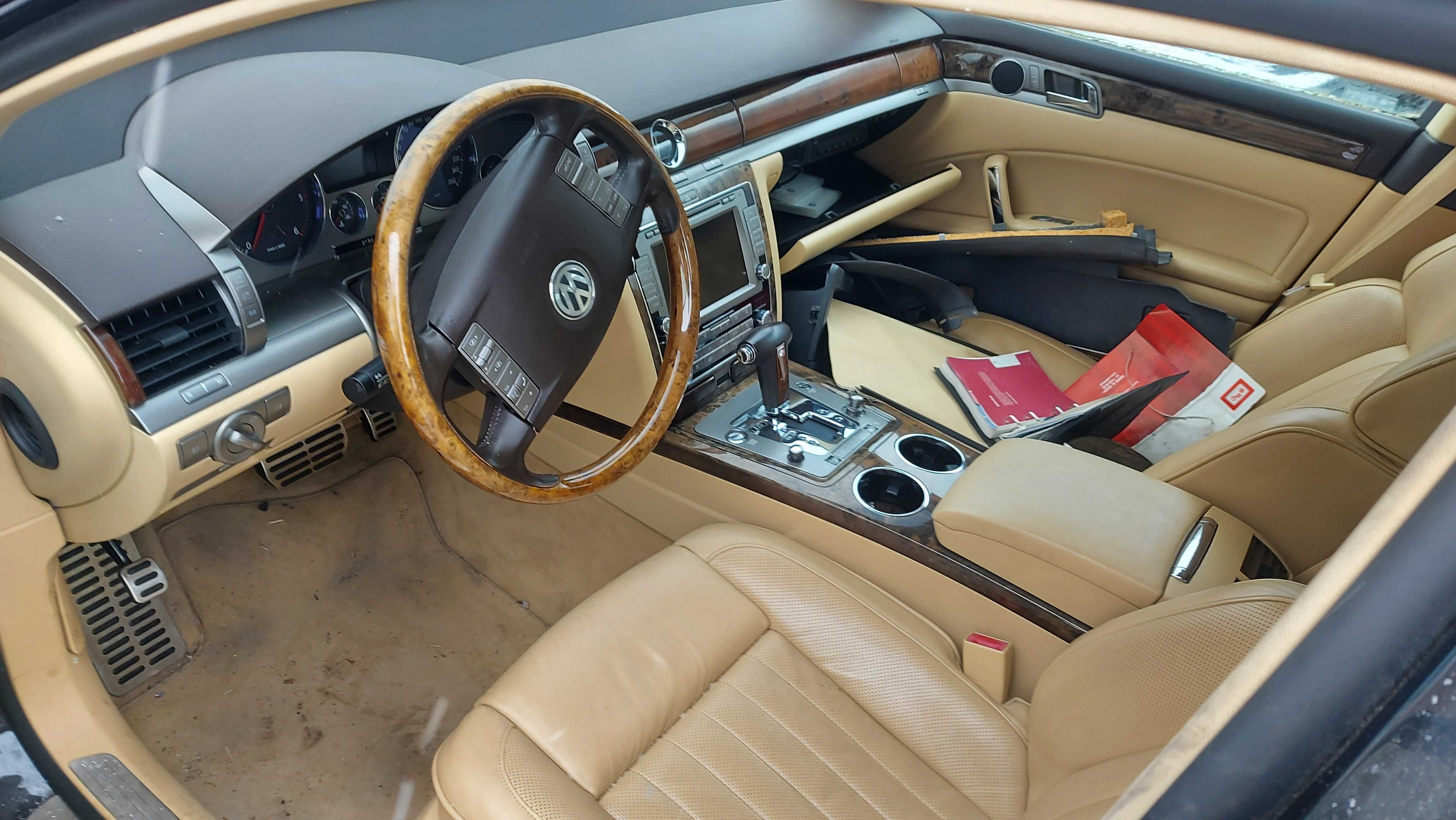 VW PHAETON Lift 2008' LR9V zderzak tylny sedan PDC dostawa