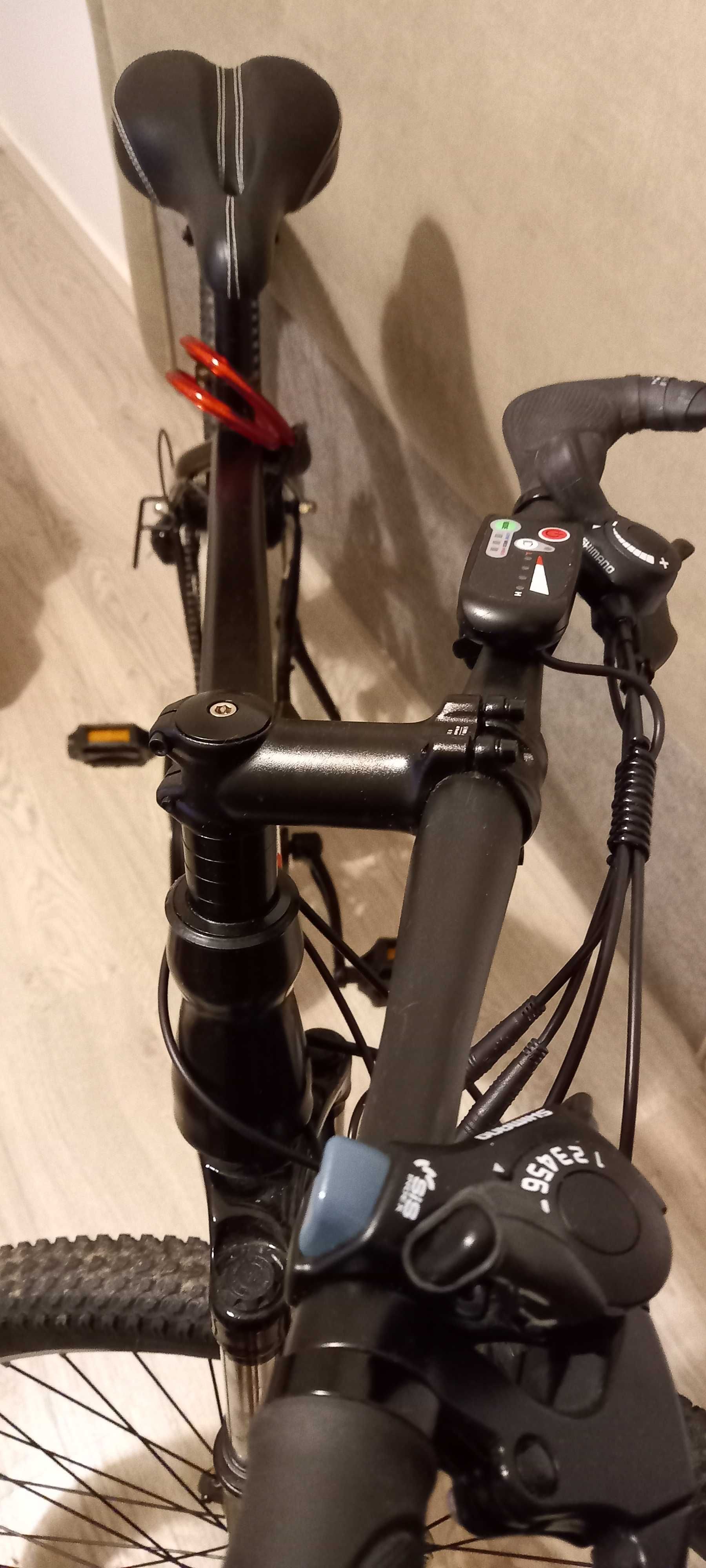 Bicicleta Elétrica Mtb TOUROLL U1 29 250W Shimano 21Velocidades