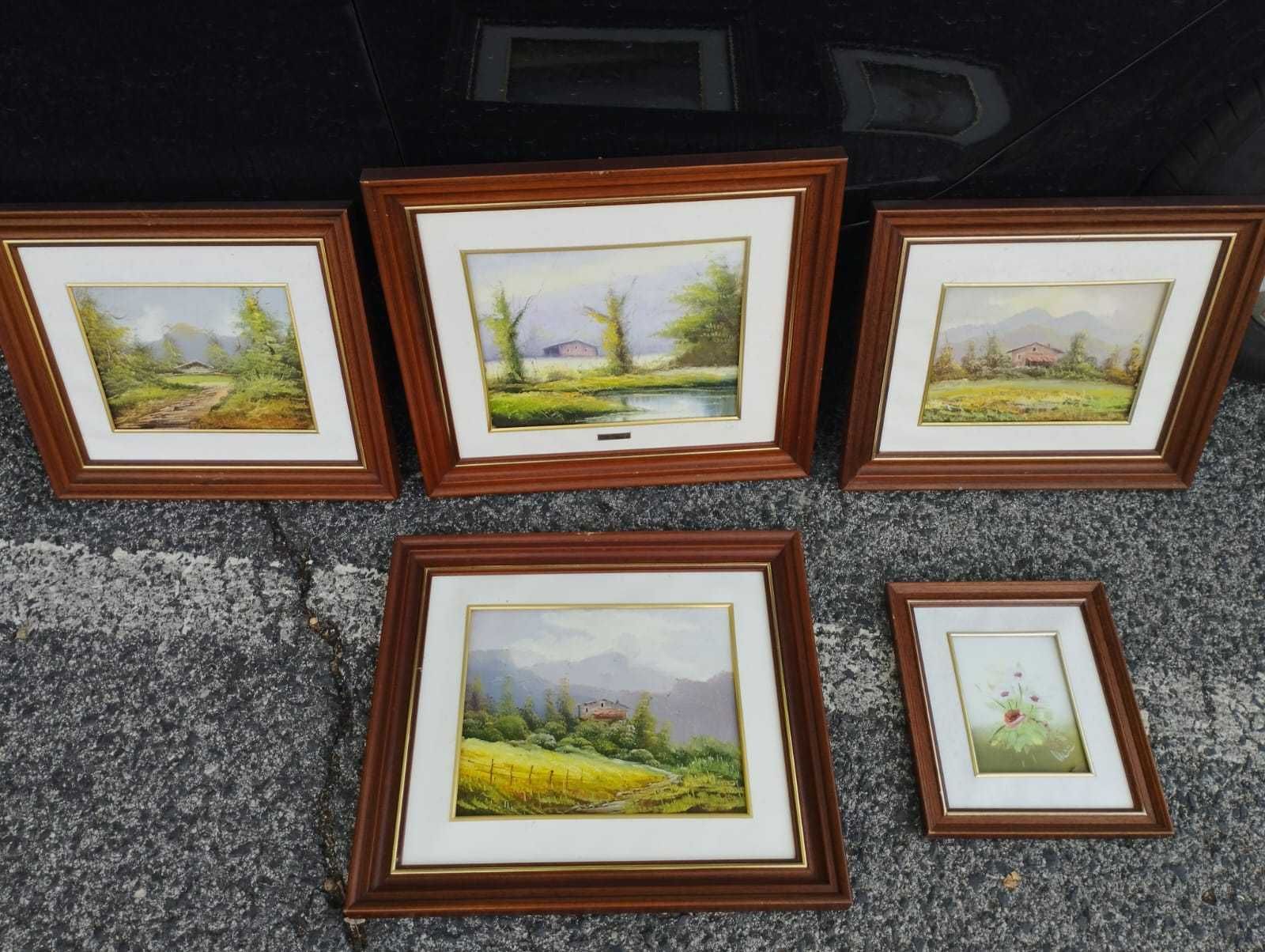Vendo Conjunto 5 Quadros