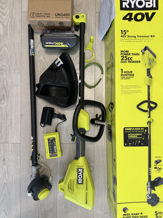 Podkaszarka Ryobi Kosa akumulatorowa 36V 40V bateria 4.0Ah