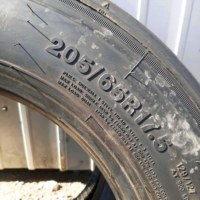 205/65 R17,5 Leao б/у шини 2шт | 2506006