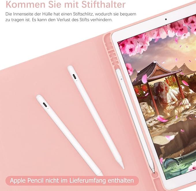 Etui na klawiaturę do iPada 9. generacji 10,2" 2021 qwertz