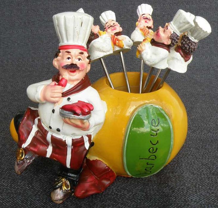Шеф-повар и 6 вилочек.
