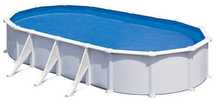 Piscina em aço Oval