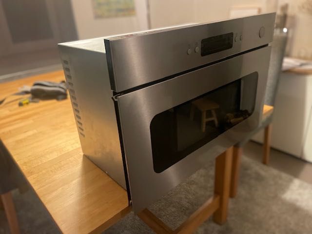 MATTRADITION Forno micro-ondas, IKEA 300+ aço inoxidável