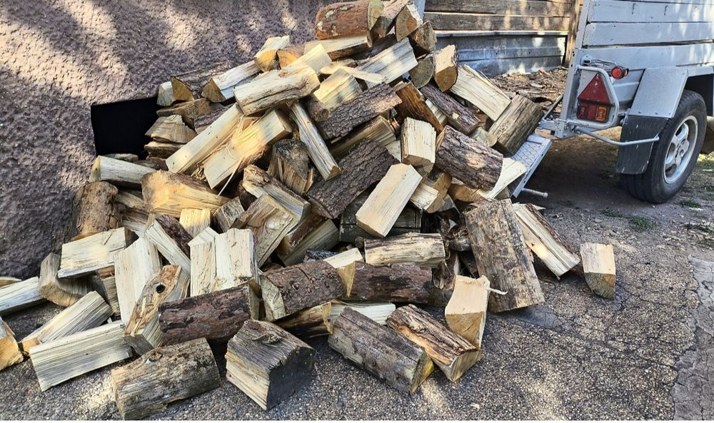 Sosna drewno opałowe brzoza kominkowe świerk transport