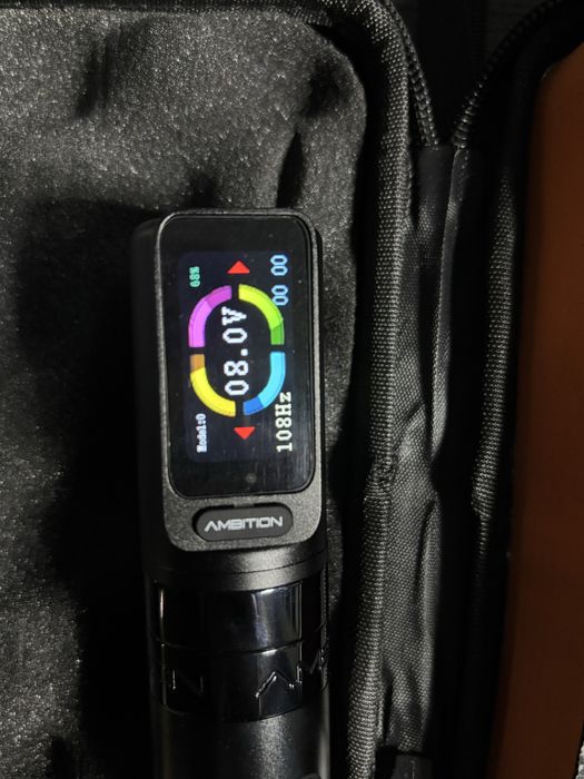 Бездротова модульна тату машинка Ambition Zetton Black