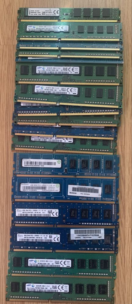 Оперативна пвмʼть  для РС. ddr3x4Gb