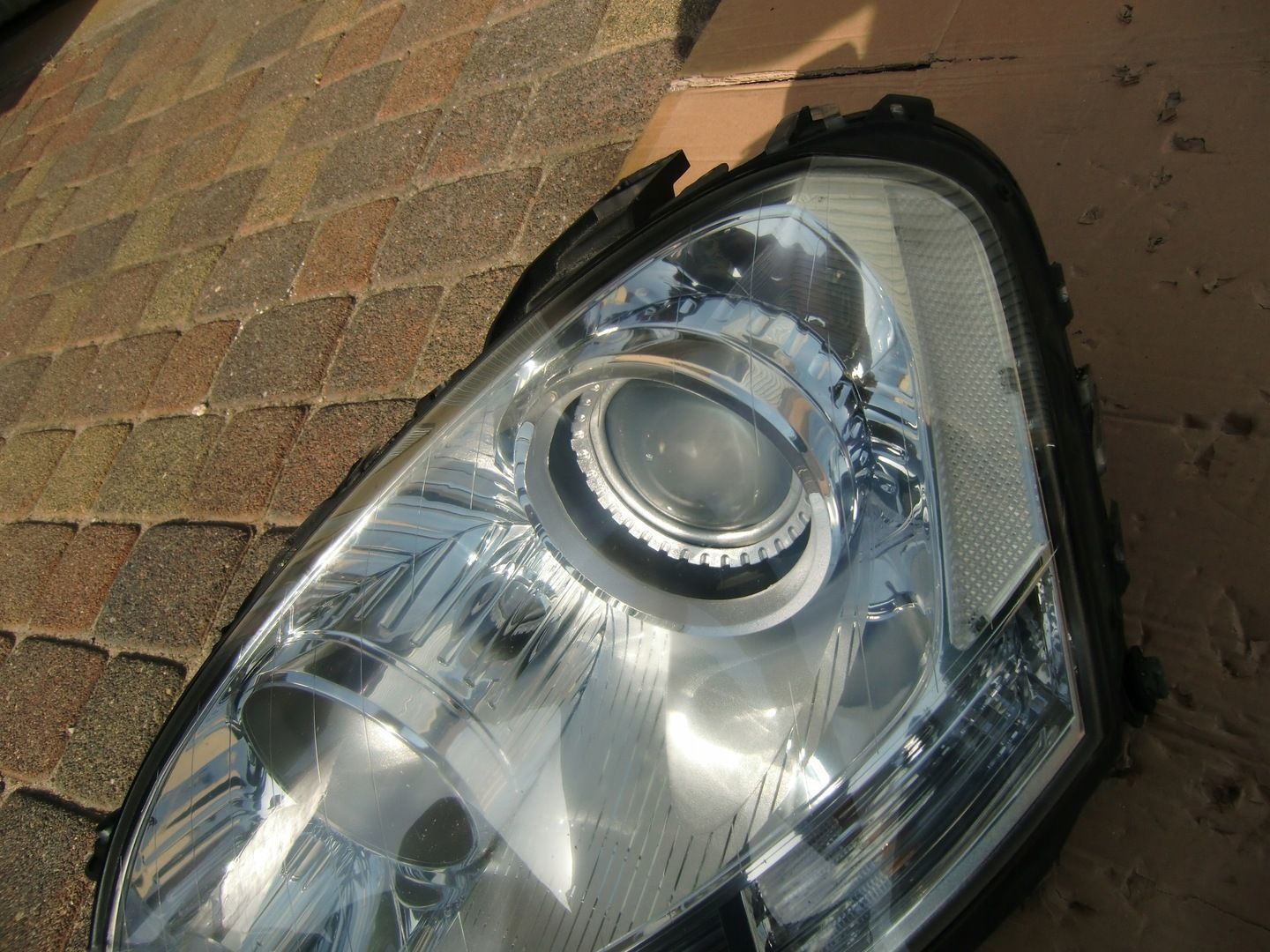 LAMPA LEWA MERCEDES ML W164 LIFT BI XENON SKRĘTNY