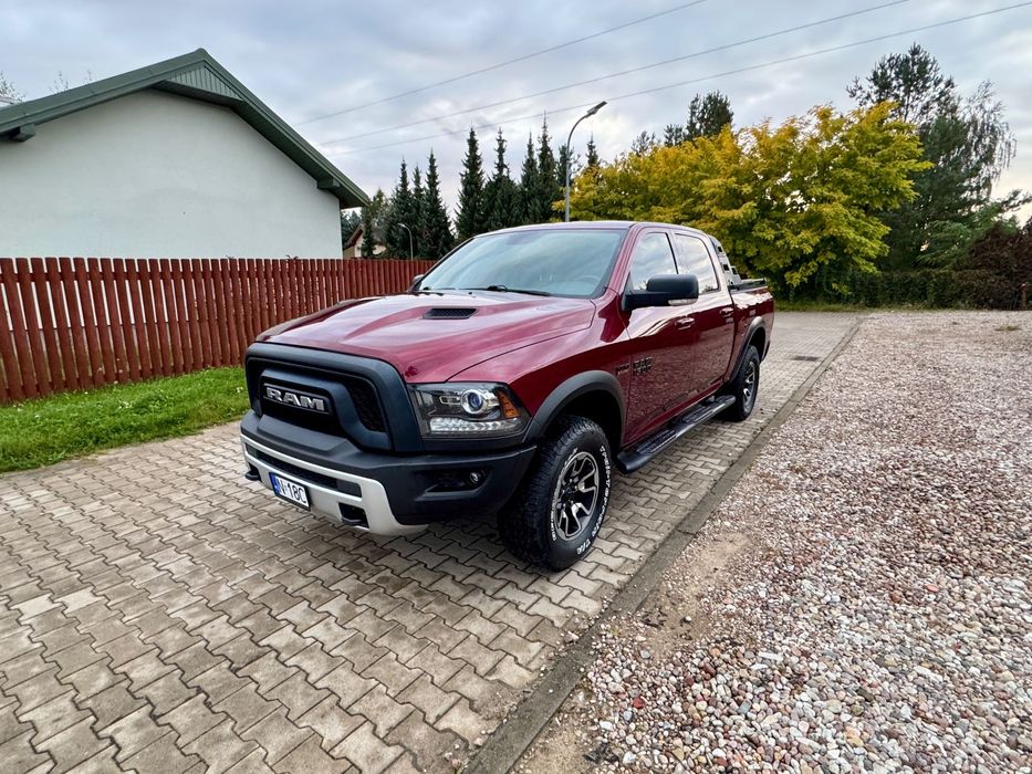 RAM 1500 Rebel,Pneumatyka, Szyberdach, Alpine Audio, Sportowy Wydech, Dolot KN,
