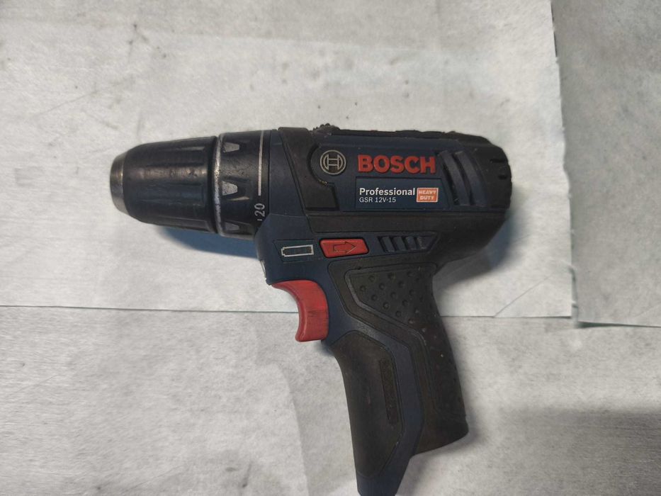 Wkrętarki BS12-A, BS 18-A Light Wurth i Bosch  GSR 12V-15