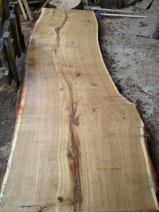 Monolit blat dąb orzech jesion live edge wood epoxy loft hand made