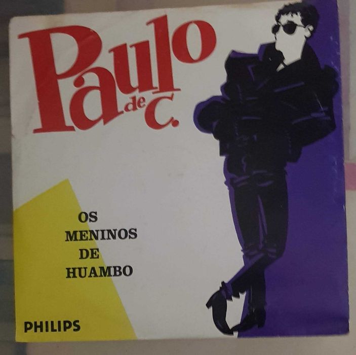 Disco vinil "Os meninos de Huambo" - Paulo de Carvalho