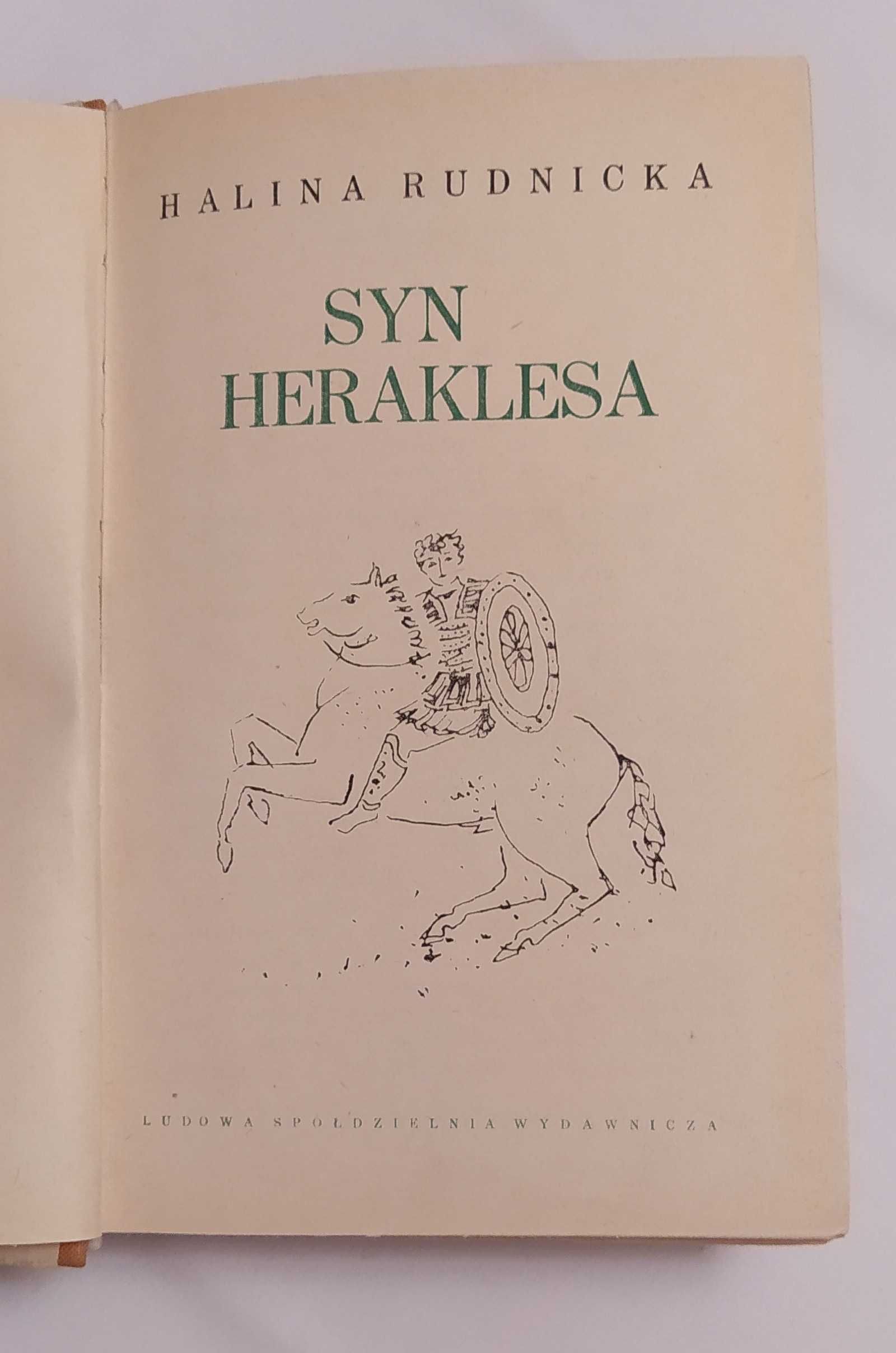 SYN HERAKLESA – Halina Rudnicka