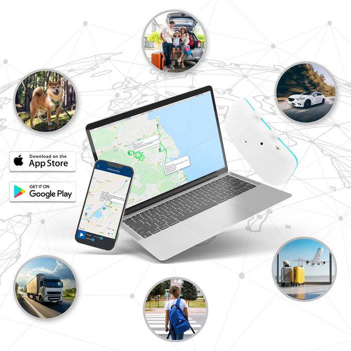 Lokalizator GPS PSA KOTA obroża sledzenie podsłuch MK16P