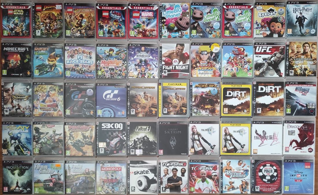 Jogos ps3, PSP, Saturn, Dreamcast, Ds e 3ds