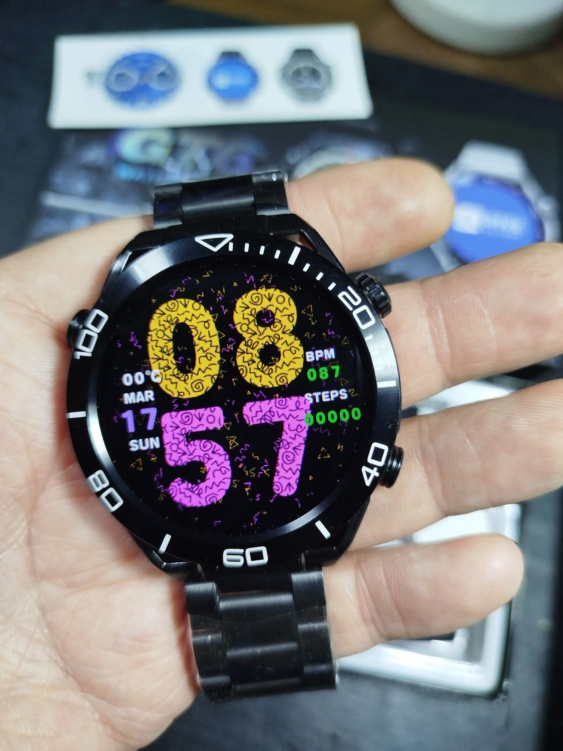 Смарт часы GT6 Ultimate.AMOLED \GPS\COMPAS\IP67.