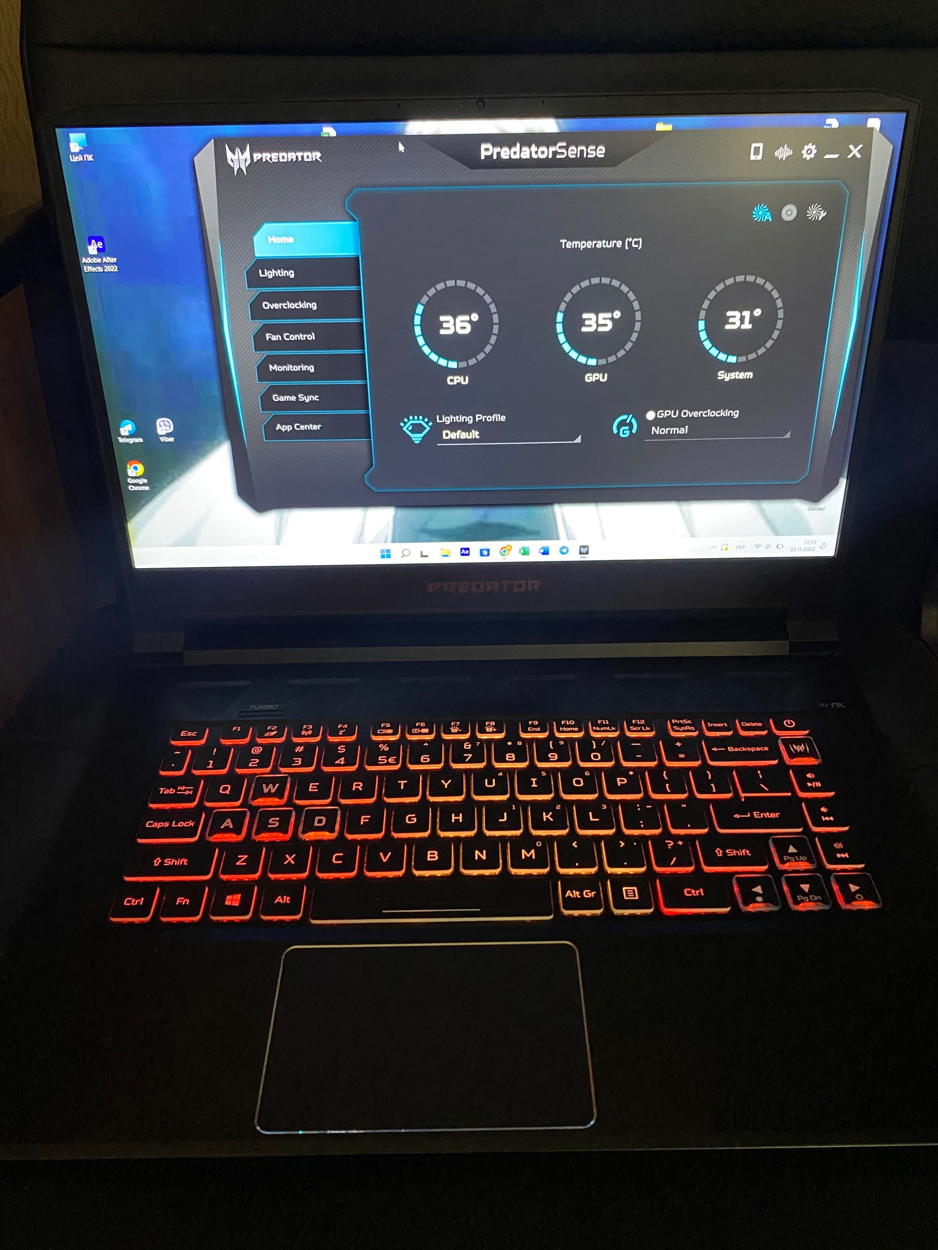 Acer Triton 500 (predator) 16/512