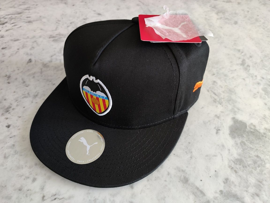 Boné chapéu snapback adulto original Puma Valencia homem futebol