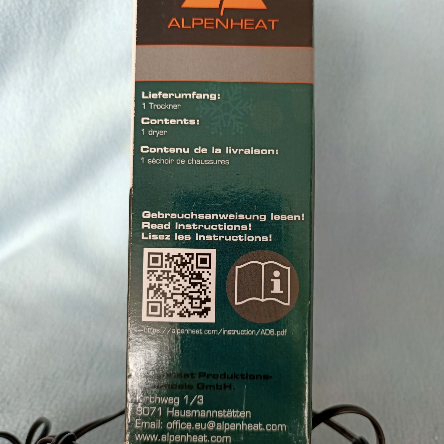 Osuszacz do butów UV 12v
