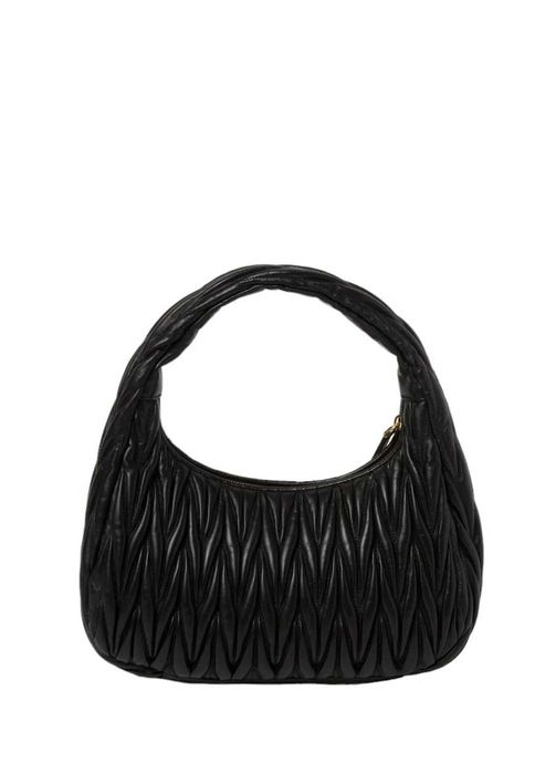 Сумка Miu Miu Wander Matelasse Medium Hobo Bag Black