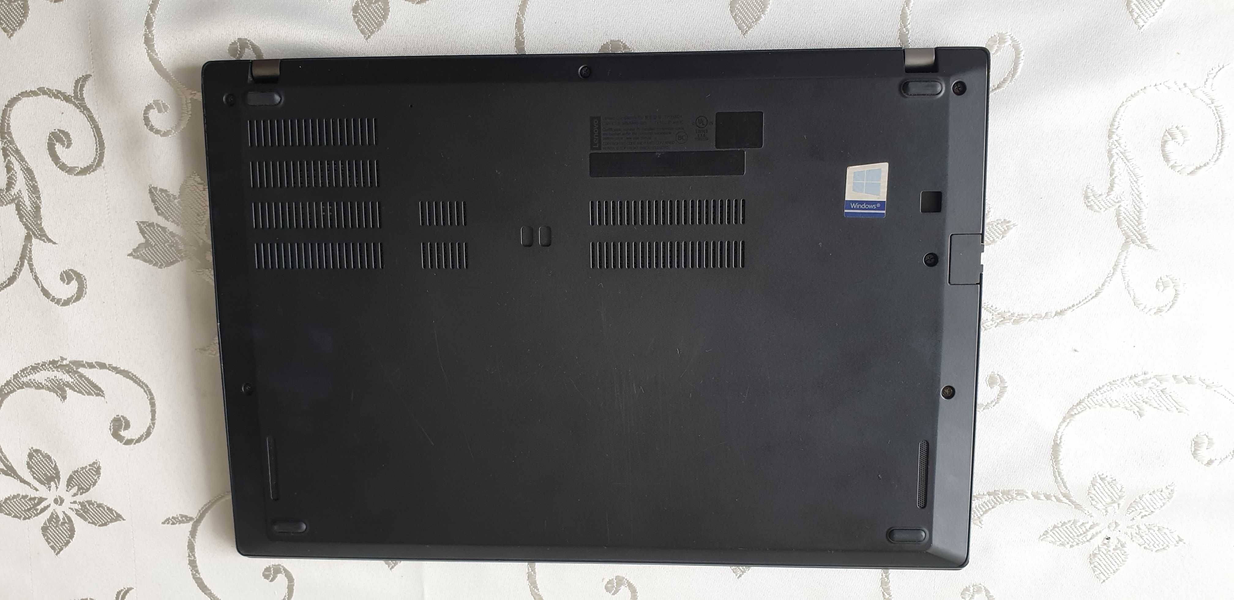lekki metalowy laptop Lenovo ThinkPad T480s, 16GB 256GB SSD NOWY ekran