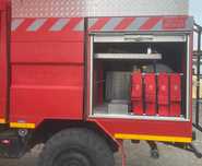 Tanque 1200L, Bomba Darley Champion, Cabine, Carretel elétrico 50M