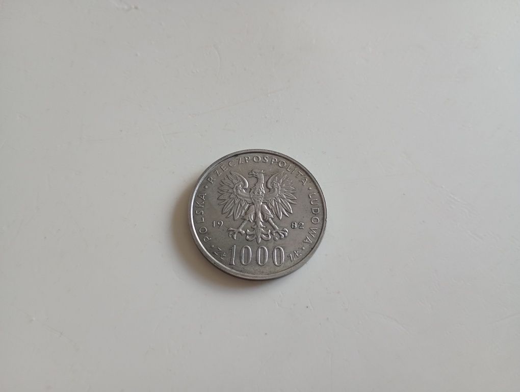 1000zł 1982r Jan Paweł 2