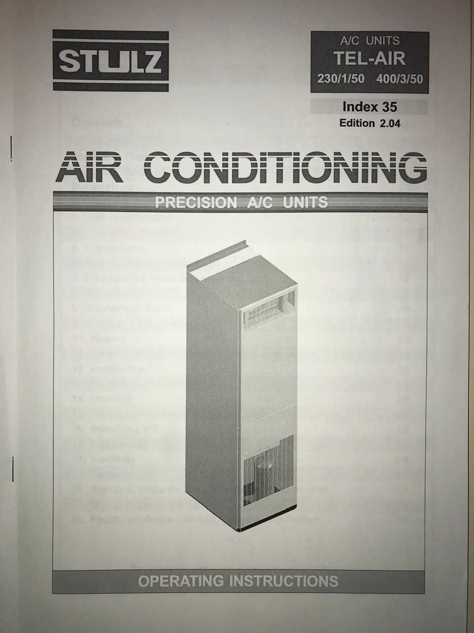 Stulz прецизійний кондиціонер CVS60HT142C200U Air Conditioning