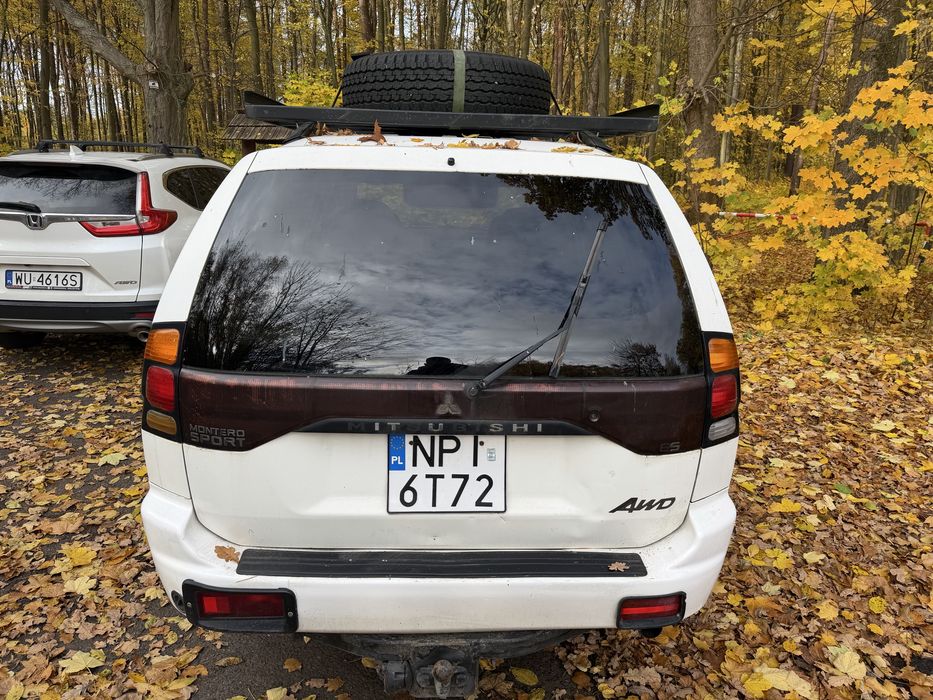 Mitsubishi Montero 2003r 3.0 benzyna Gaz Automat Hak 4x4 reduktor
