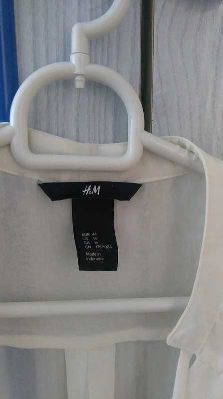 Bluzka z wiązaniem pod szyją H&M 36